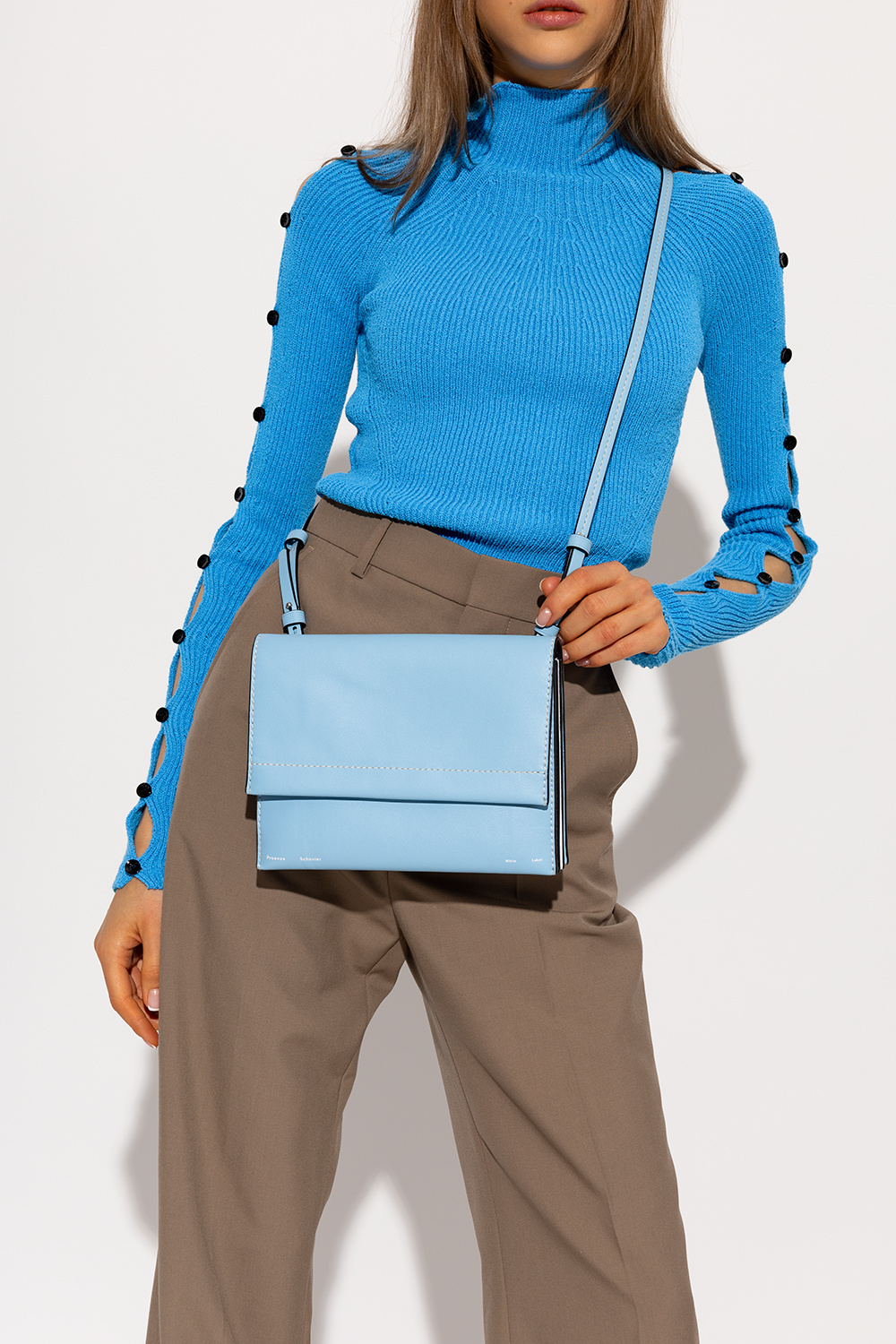 GenesinlifeShops GB Light blue Accordion shoulder bag Proenza